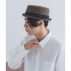 帽子 ハット LINEN LIKE PORKPIE HAT/リネンライク ポークパイハット メンズ レディース