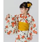 浴衣 サンドレス浴衣 上下帯セット キッズ 子供 女の子