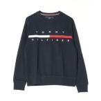 「TOMMY HILFIGER」 スウェットカットソー LARGE ネイビー メンズ