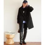 「JOURNAL STANDARD relume」 ピーコート 38 ブラック レディース