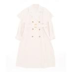 [MERCURYDUO] тренчкот MEDIUM слоновая кость женский 