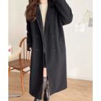 [classicalelf] Пальто Честерфилд LARGE уголь женский 