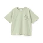 tシャツ 「綿100%」恐竜ステッチ刺しゅうワイド半T キッズ 子供服 男の子 女の子