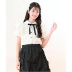 ブラウス シャツ 「ニコプチ掲載」Wフリルブラウス キッズ 子供服 女の子