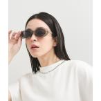 サングラス オーバルサングラス/UVカット付き レディース