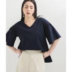 tシャツ 「UVケア」袖ボリュームTシャツ レディース