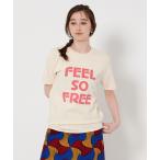 tシャツ 「別注」「MIXTA」FEEL FREE Tシャツ NATURAL レディース