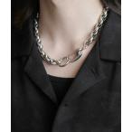 ネックレス Surgical Stainless Steel Ring Hook Necklace - サージカルステンレス リングフック ネックレス