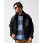ブルゾン アウター combination fleece jacket メンズ