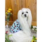 犬 服 「minimo」kワッフルPOPプリントタンク/犬服(ドッグウェア)(SU)