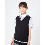 ベスト ベスト COOLMAX 12G ライン入り スクール 制服 通学 中学生 高校生 キッズ 子供服 女の子