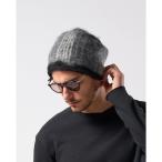 ニット帽 ニットキャップ mohair shaggy knit beanie メンズ