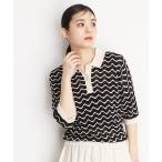 ニット セーター ニットポロシャツ「洗濯機/アソート展開」 レディース