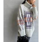 ショッピングタートル 「PENDLETON」 タートルネックニット F グレー レディース
