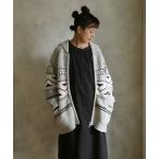ショッピングカウチン 「soulberry」 ニットカーディガン「tatotatoコラボ」 L グレー レディース
