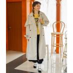 [Birthday room] тренчкот FREE слоновая кость женский 