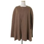 [The Virgnia] вязаный пончо - Brown женский 