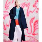 「MAISON SPECIAL」 チェスターコート 1 ネイビー メンズ