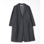 「Les Olivades」 チェスターコート - グレー レディース