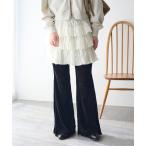 「Kastane」 ブーツカットパンツ 0 ブラック レディース