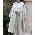 [JUNOAH] Пальто Честерфилд MEDIUM слоновая кость женский 