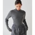 「Whim Gazette」 タートルネックニット FREE グレー レディース