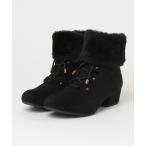 「mezzo piano」 ショートブーツ M ブラック レディース