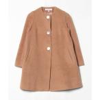 ショッピング2012 「DRESSTERIOR」 ノーカラーコート 36 ブラウン レディース