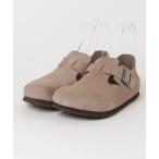 「BIRKENSTOCK」 シューズ 24.5cm ブラウン レディース