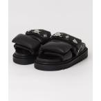 サンダル 「TOGA VIRILIS」BLACK LEATHER SHOES メンズ