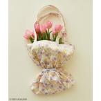 トートバッグ 日比谷花壇コラボ ポケッタブルトート レディース