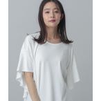 tシャツ ビッグフリルチュニック半袖/MATINEE LINE/327910 レディース