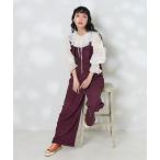 オールインワン SOMETHING × FREAK'S STORE/サムシング 別注 Summer Zip Salopette/サマー ジップサロペッ