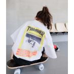tシャツ 「THRASHER(スラッシャー)」別注ポスターロゴT(KIDS) キッズ 子供服 男の子 女の子
