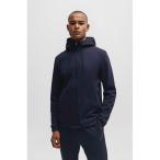  футболка тренировочный блокировка хлопок Zip выше Parker мужской 