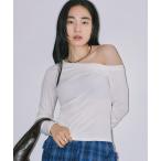 tシャツ ワンショルロンT レディース