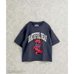 tシャツ 「 GRATEFUL DEAD / グレイトフル・デッド 」 デッド・ベア キャラクタープリント ビッグシルエットTシャツ 半袖 キッズ キ