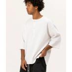 tシャツ 「UNFRM OUTDOOR STANDARD/ユニフォームアウトドアスタンダード」IRM WAFFLE THERMAL 6/10 HENR