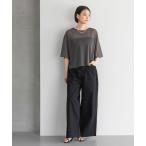 tシャツ シアーBIGプルオーバー_5S レディース