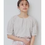 ブラウス シャツ タックスリーブトップス「UV/接触冷感/洗濯機洗い可」 レディース