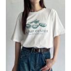 tシャツ 「Good Riddance」オイスター オーバーサイズTシャツ レディース