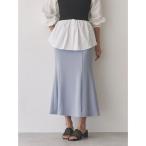 スカート ジョーゼットマリンマーメイドスカート