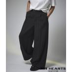 スラックス 限定展開 MR HEARTS/ミスターハーツ WIDE STRAIGHT 1TUCK SLACKS メンズ レディース