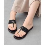 サンダル 「ITALIAN SHOEMAKERS」スクエアメタルトングミュール(952320) レディース