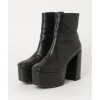 「EVRIS」 ショートブーツ MEDIUM ブラック レディース