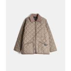 ショッピングラベンハム 「LAVENHAM」 キルティングブルゾン 8 ベージュ系その他 レディース