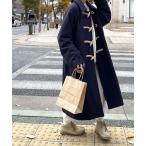 「CANAL JEAN」 ダッフルコート ONE SIZE ネイビー レディース