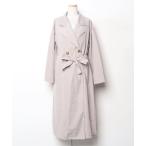 [moment+] тренчкот M grayish бежевый женский 