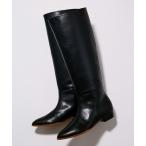「Mazell」 ロングブーツ M ブラック レディース