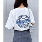 tシャツ バックサークルミニスウェットチュニック レディース